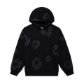 Denim Tears Cotton Wreath Hoodie Black Monochrome