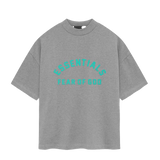 Fear Of God Essentials T-shirt Dark Heather Oatmeal