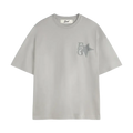 Fakegods Star Boxy Tee Light Grey