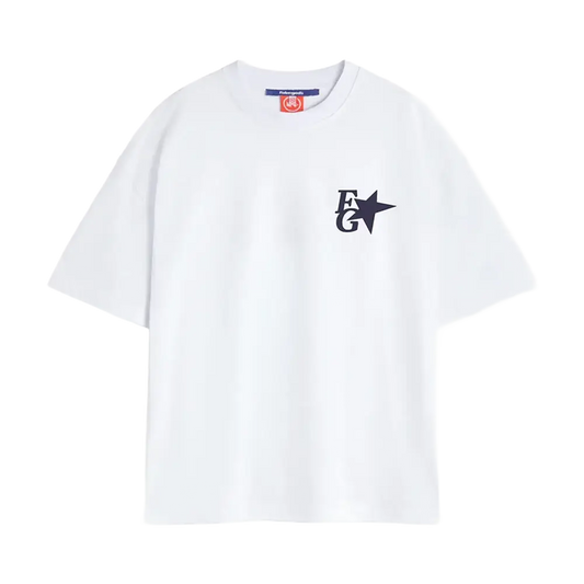 Fakegods Star Boxy Tee White