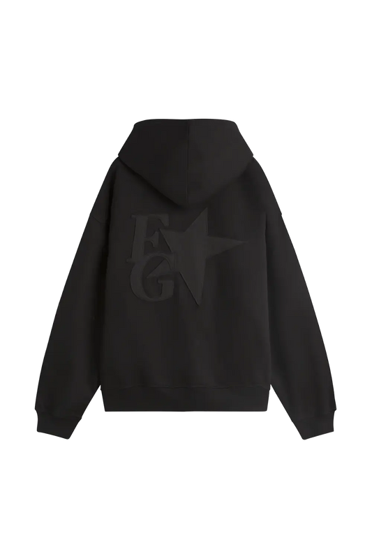 Fakegods Star Zipper Black