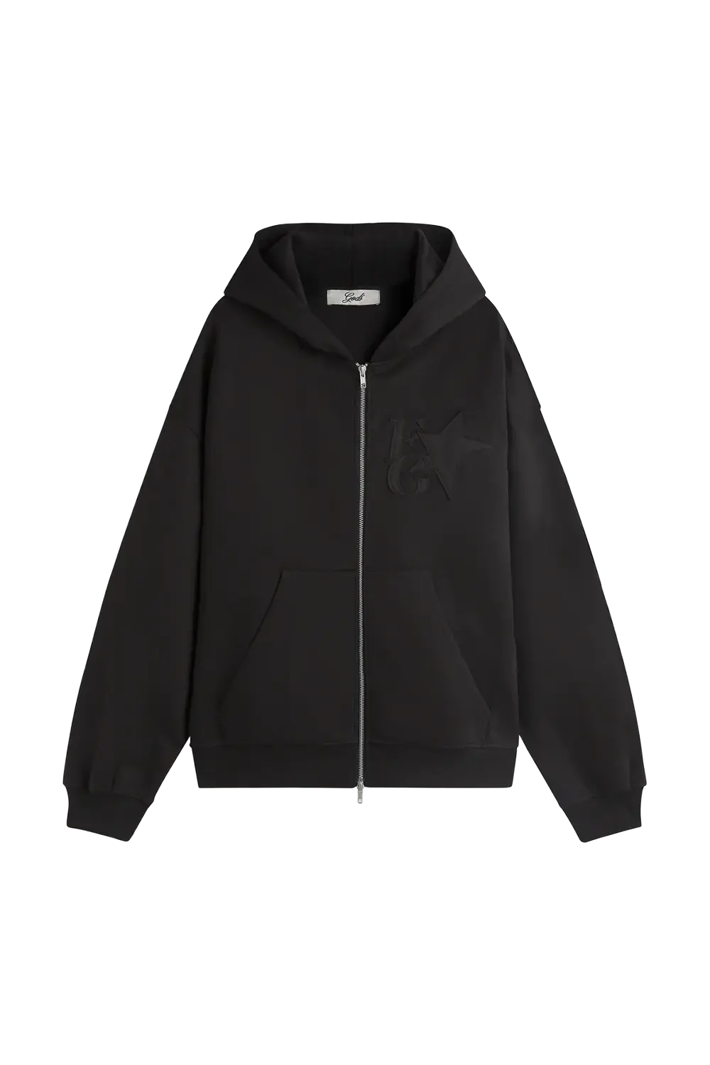 Fakegods Star Zipper Black