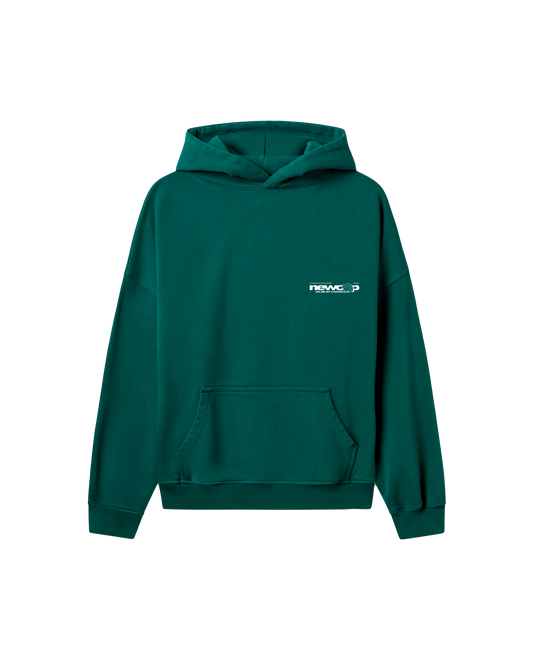 Flowers Green Hoodie