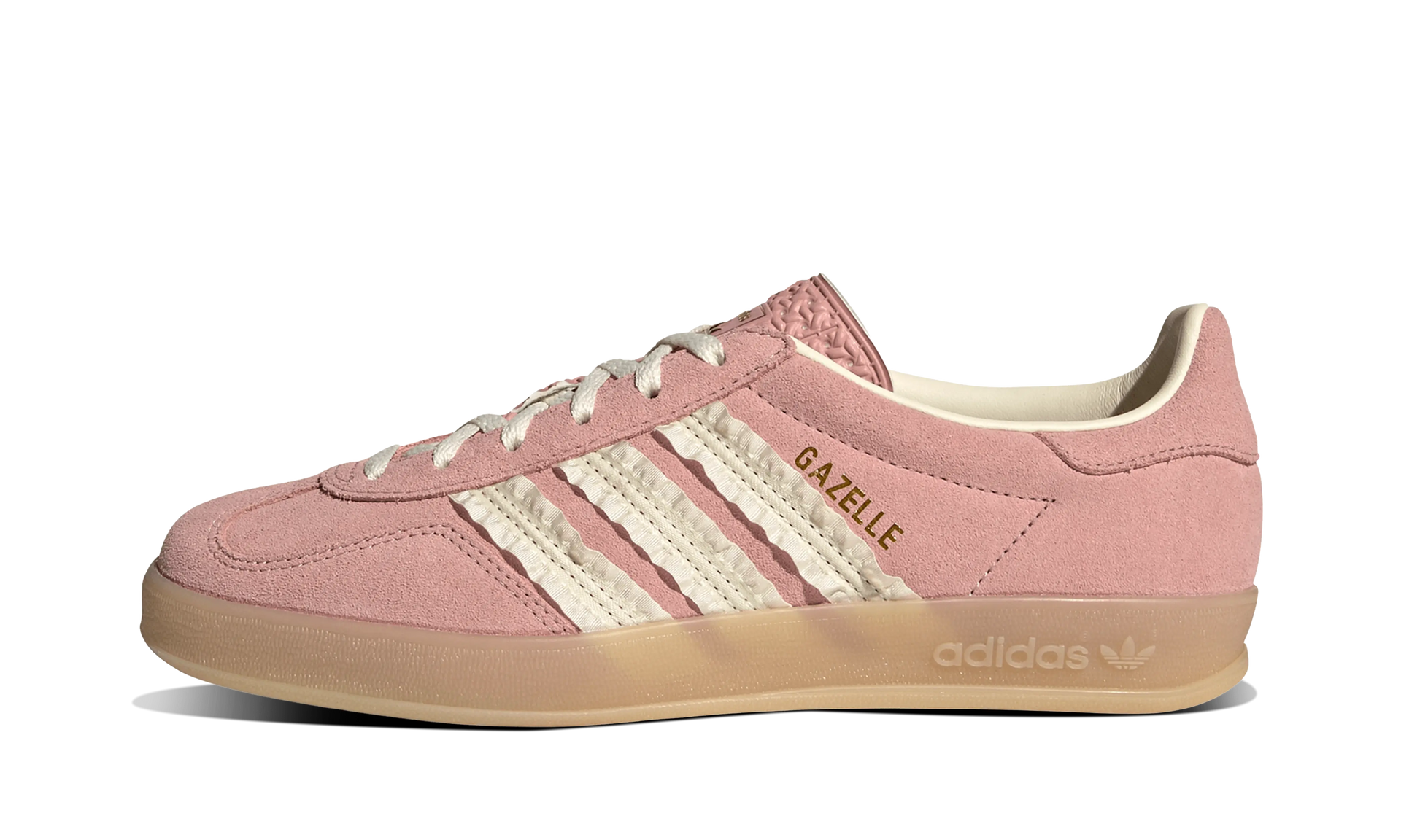 Adidas Gazelle Indoor Wonder Mauve Crew White Newcop Adidas Gazelle Indoor Wonder Mauve Crew White Newcop