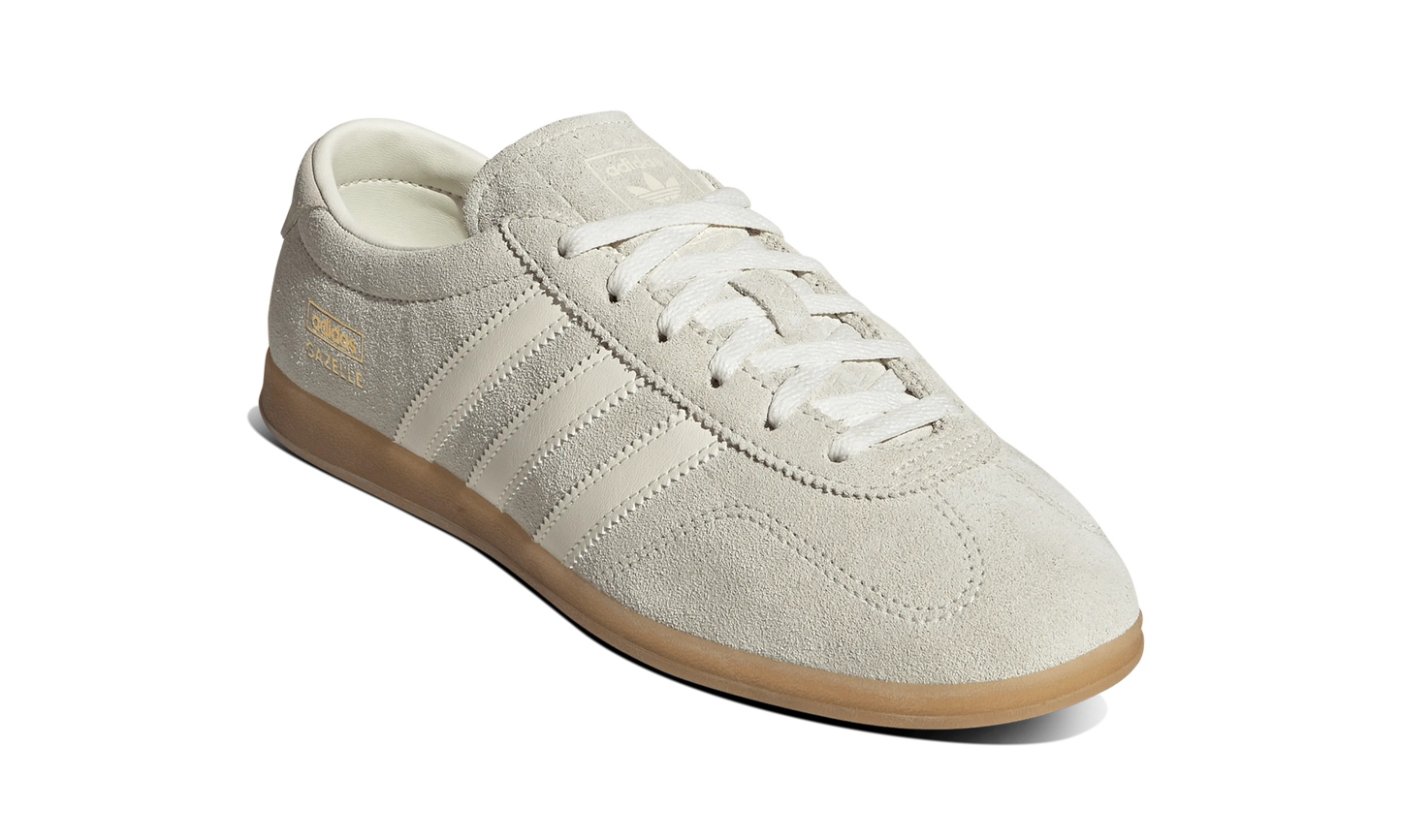 Adidas Women Gazelle Low Pro Ivory White