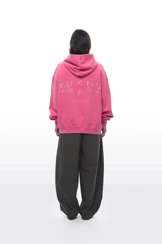 YUXUS MAGENTA VANGUARD  HOODIE