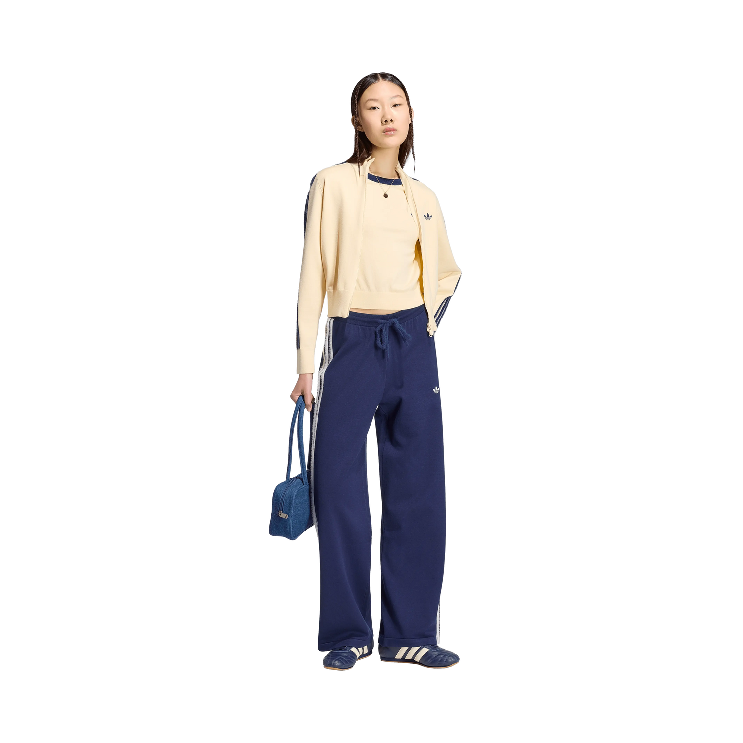 Adidas Firebird Knit Track Top Violet Night Indigo