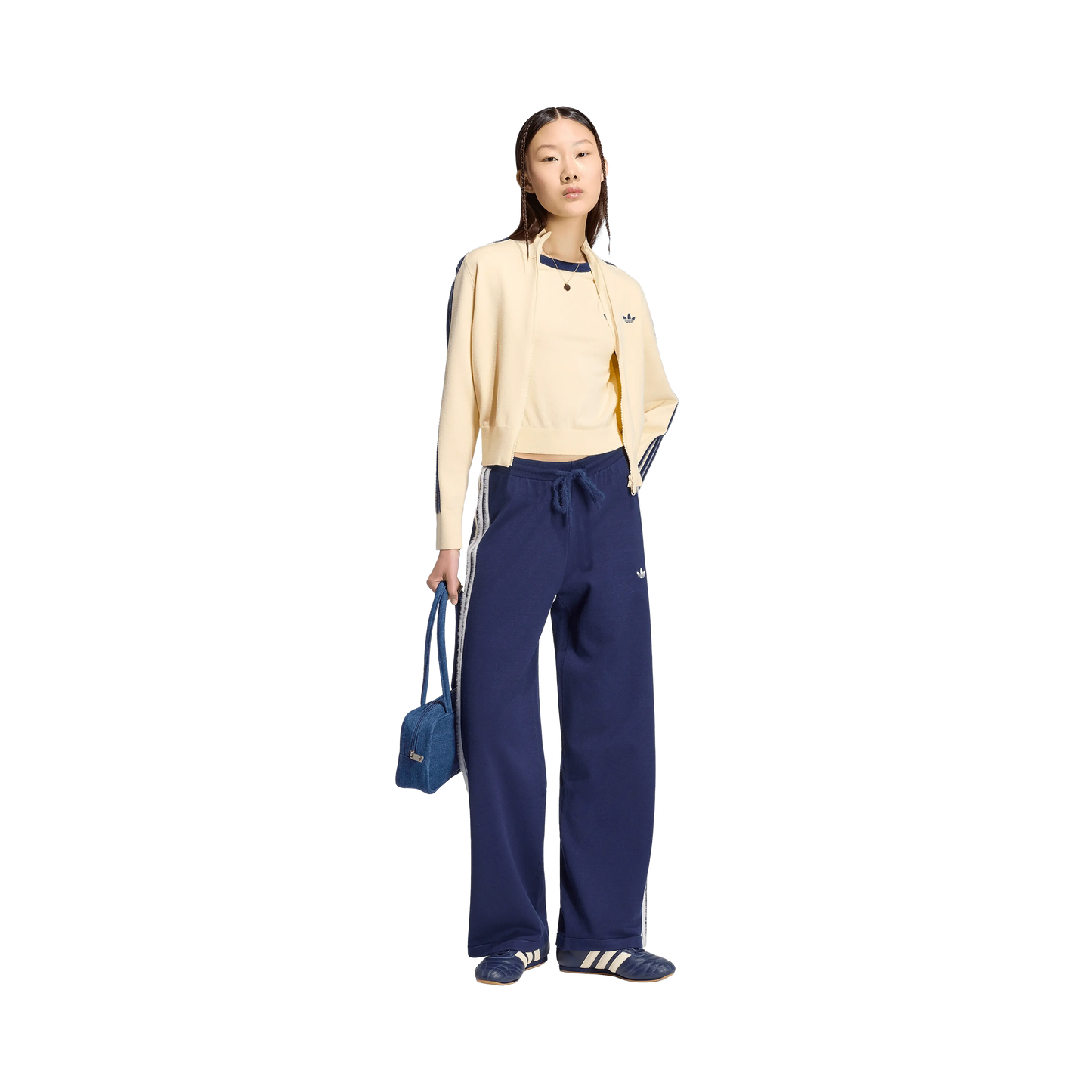 Adidas Firebird Knit Track Top Violet Night Indigo