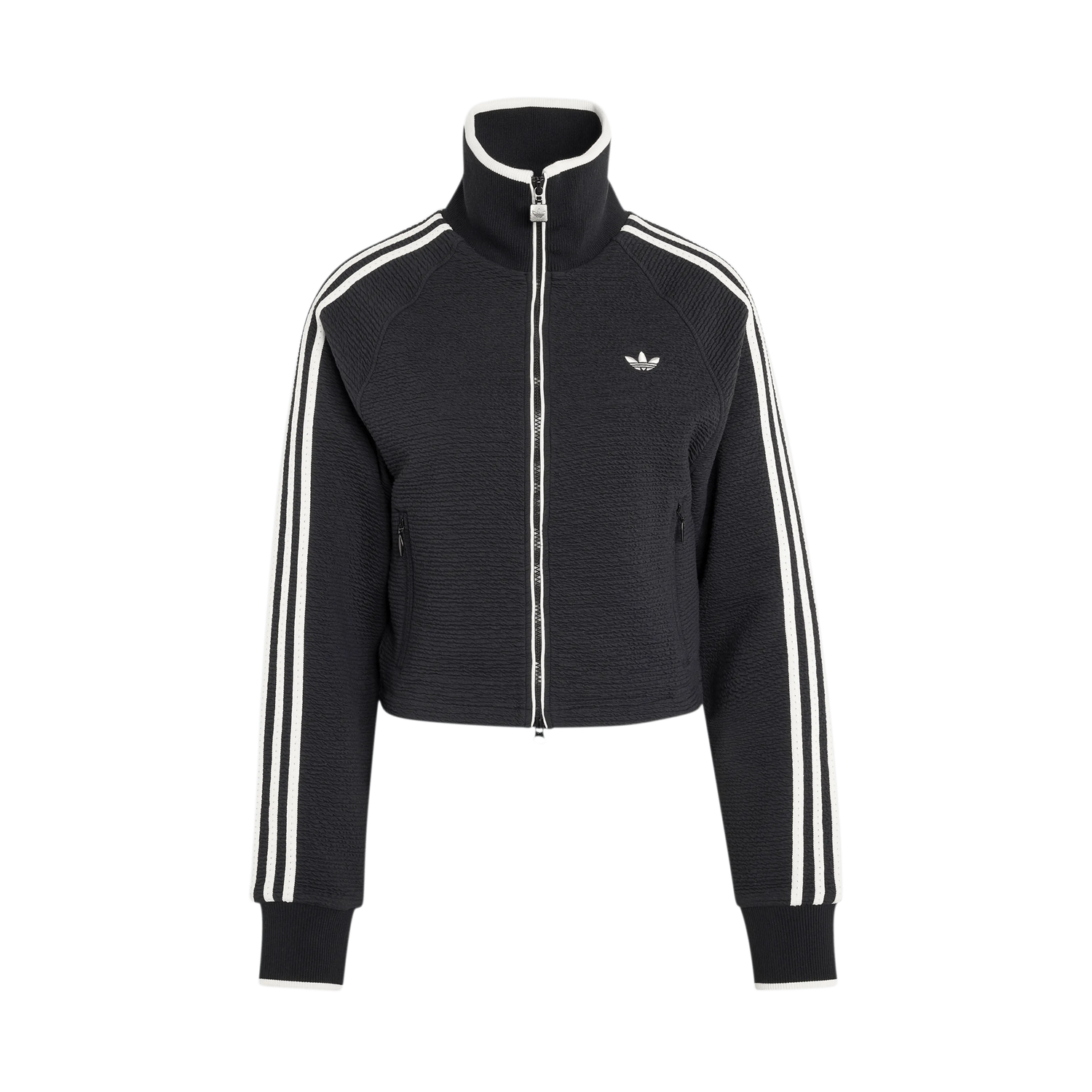 Adidas Firebird Track Top Black White