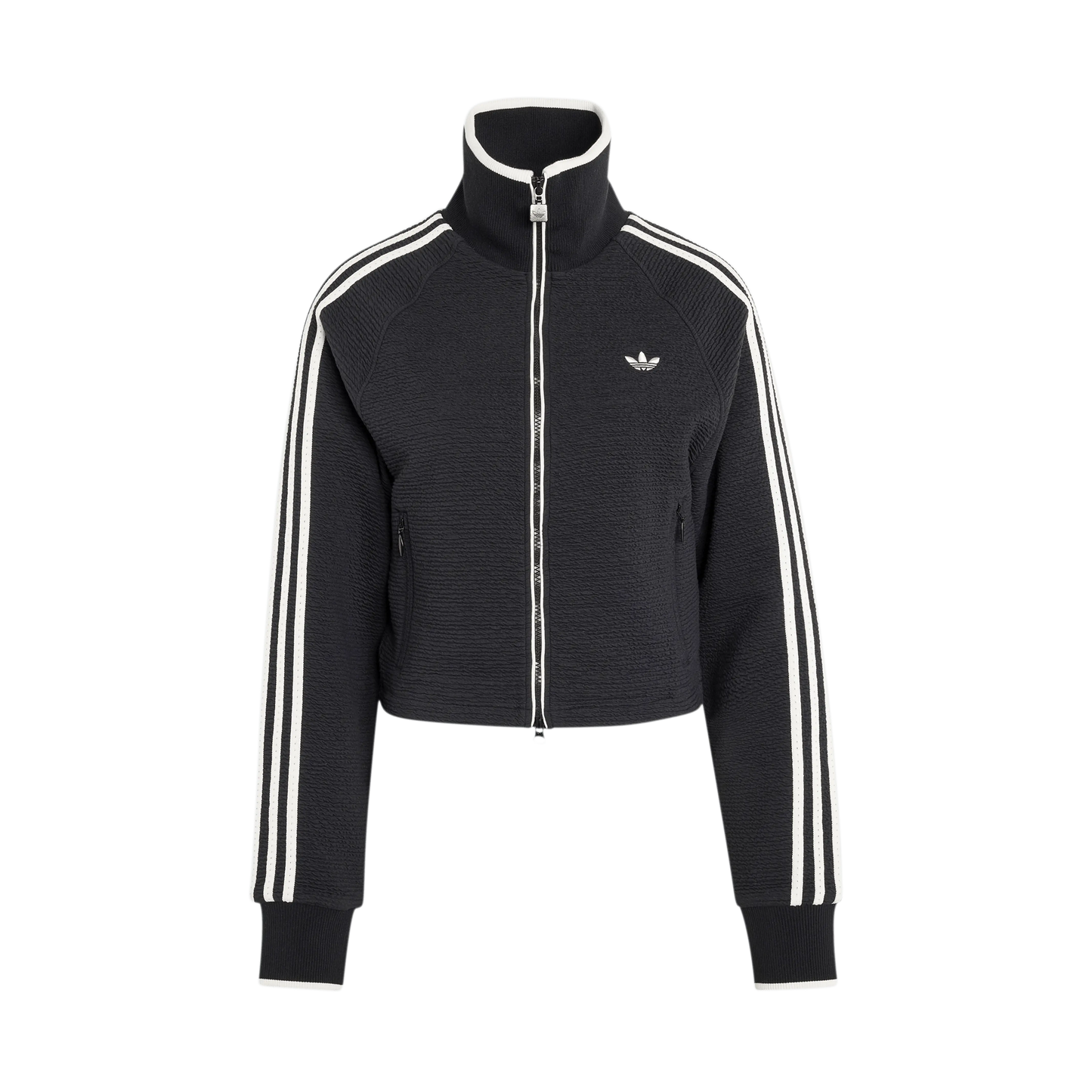 Adidas Firebird Track Top Black White