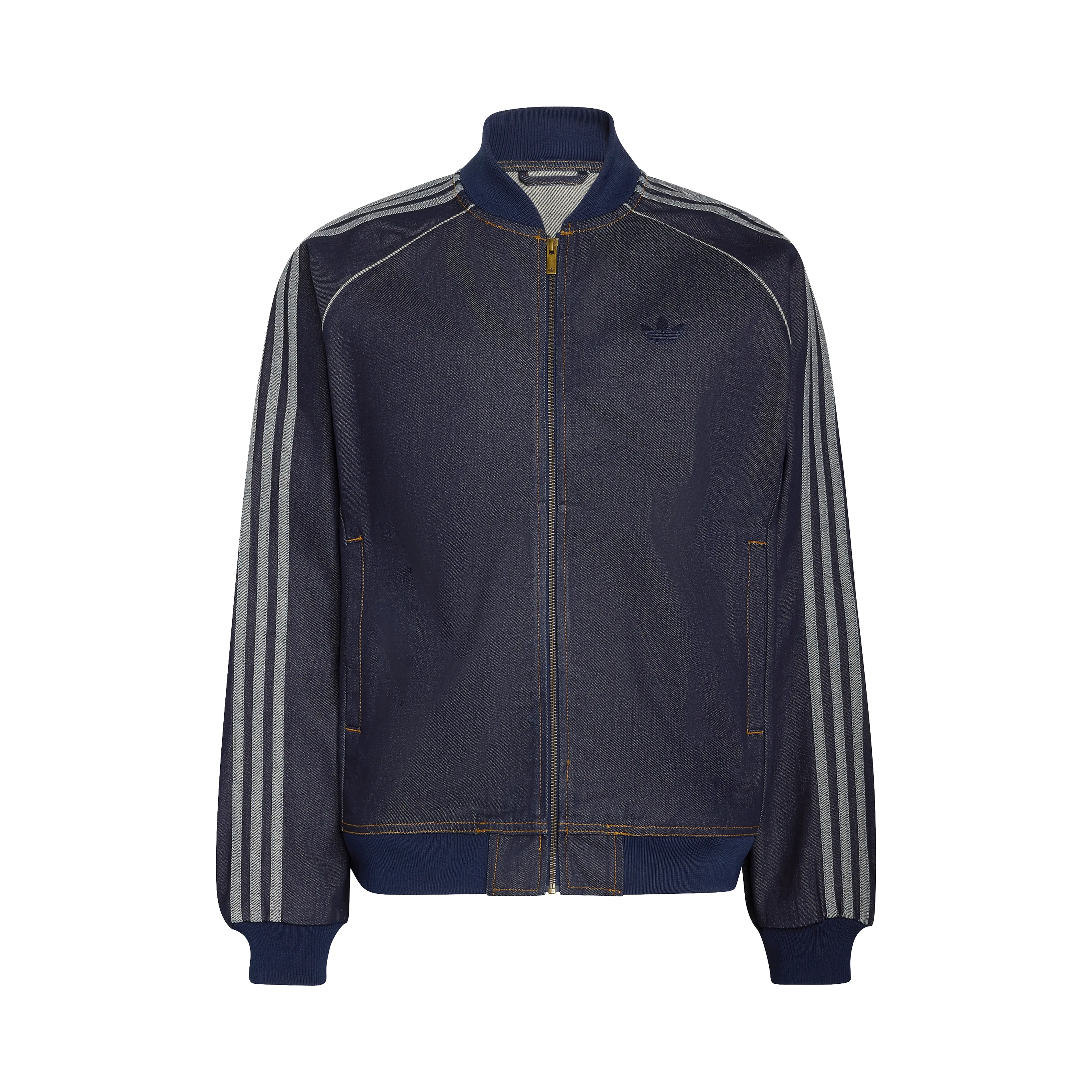 Adidas SST Denim Track Top Indigo Denim