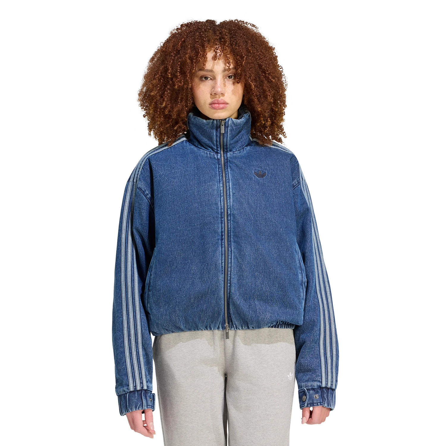 Adidas Firebird Denim Jacket Indigo