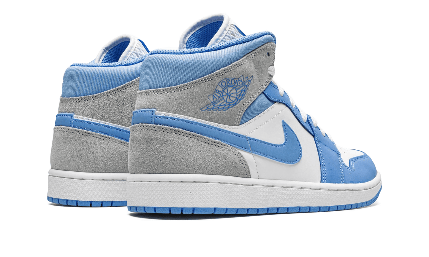 Air Jordan 1 Mid University Blue Gray