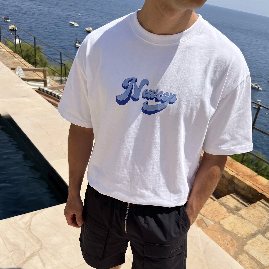 camiseta lettering