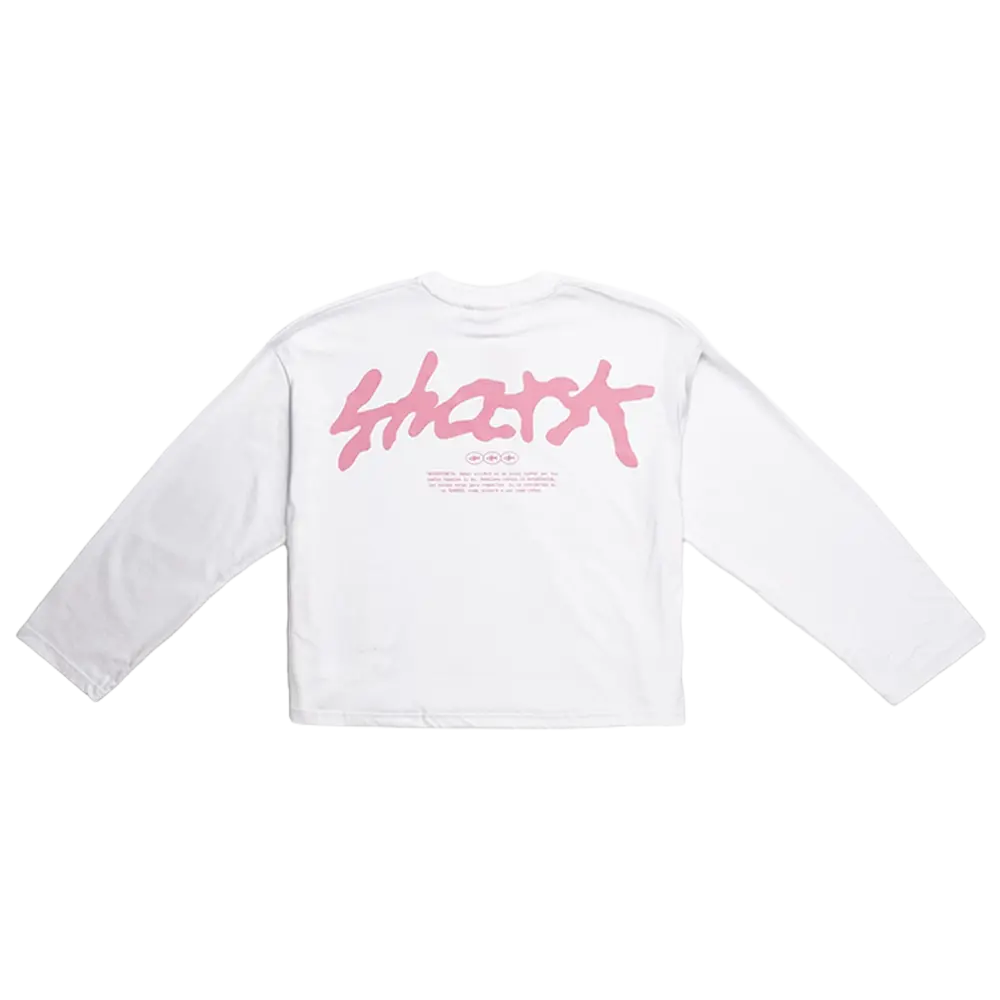 SHARK Too Hot For You White Top