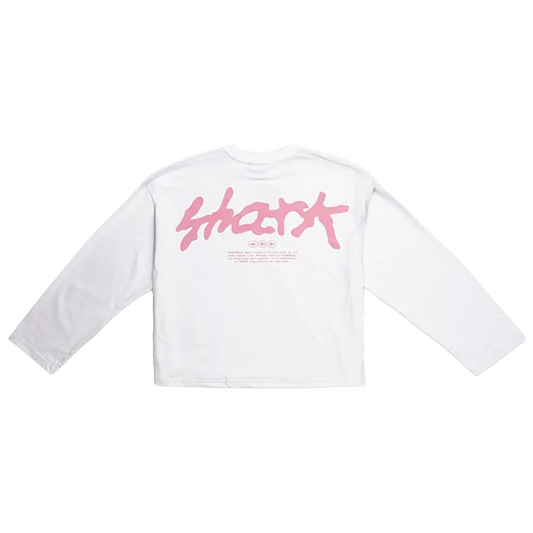 SHARK Too Hot For You White Top