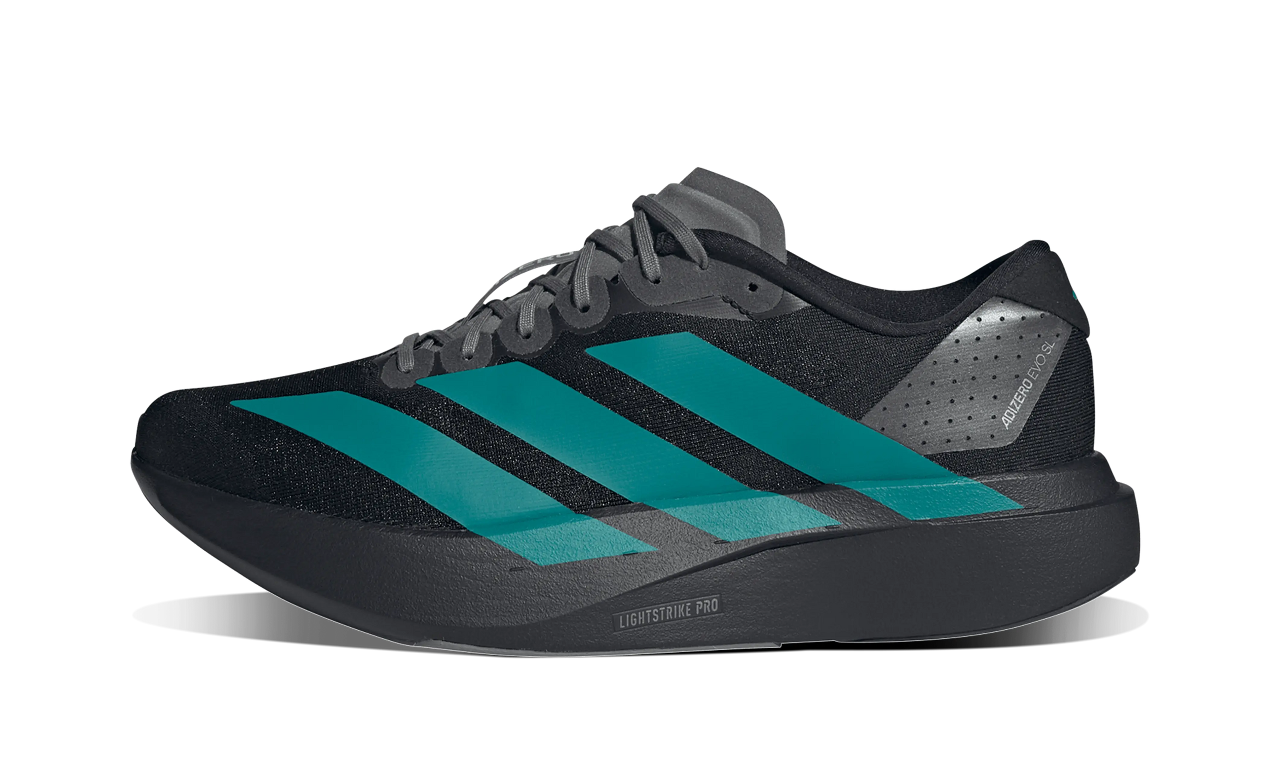 Newcop Adidas Adizero Evo Sl Black Pure Teal Zapatillas 1