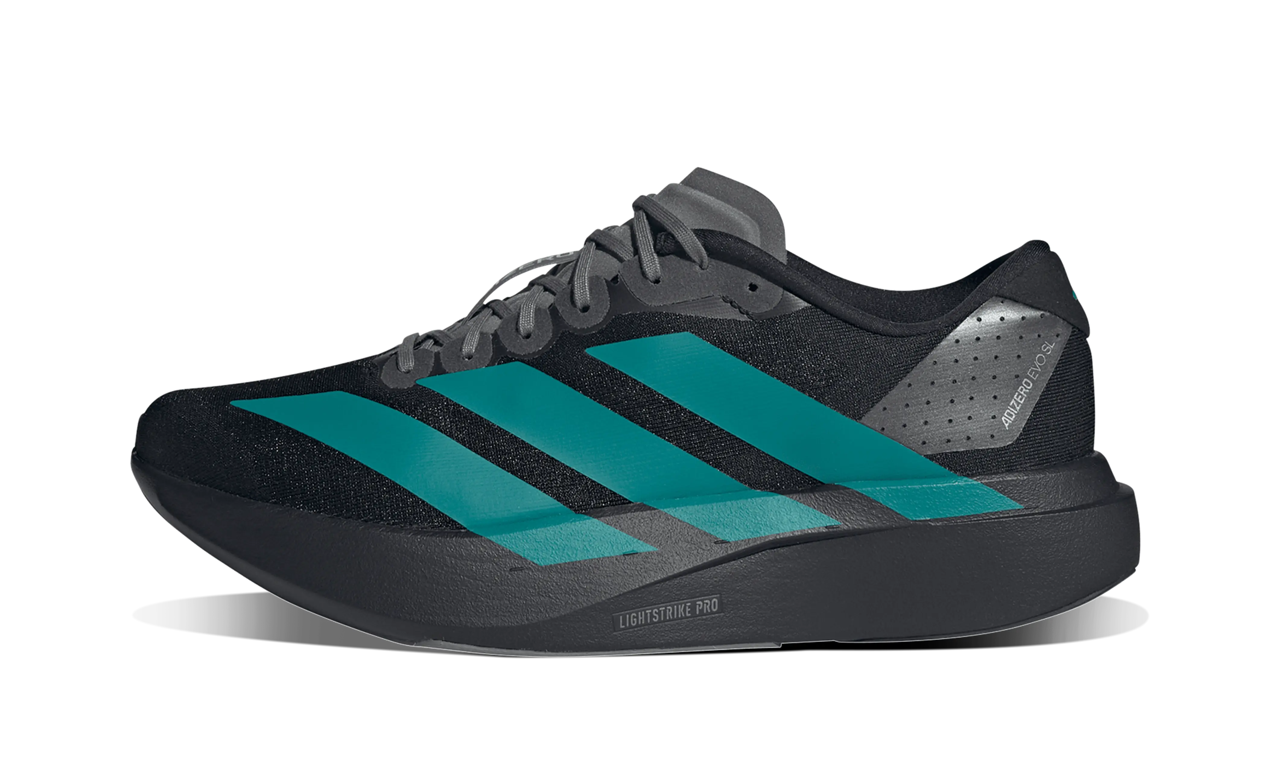 Newcop Adidas Adizero Evo Sl Black Pure Teal Zapatillas 1