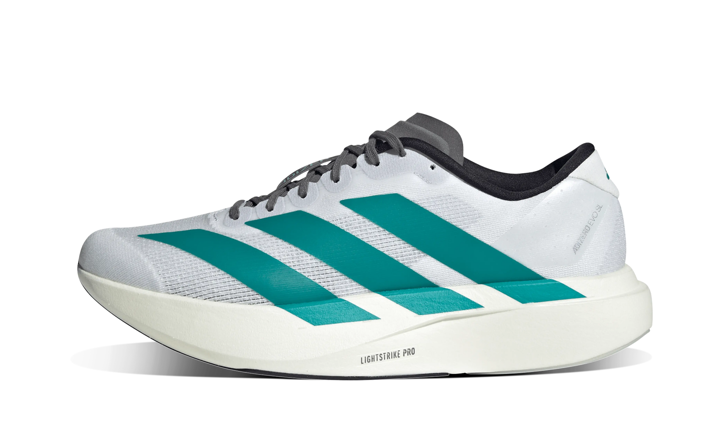 Newcop Adidas Adizero Evo Sl White Pure Teal Zapatillas 1