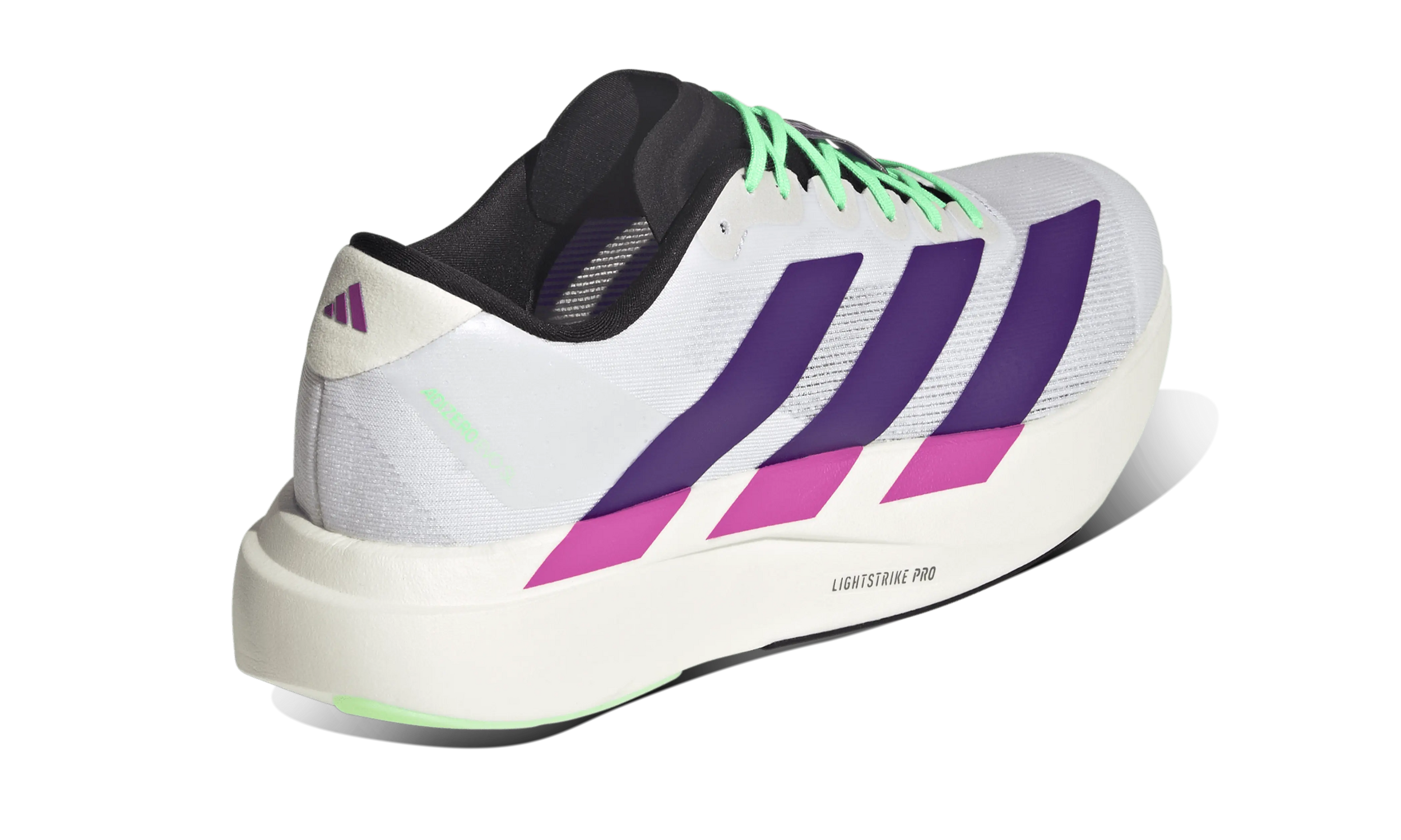 Newcop Adidas Adizero Evo Sl White Purple Lime Burst Zapatillas 2