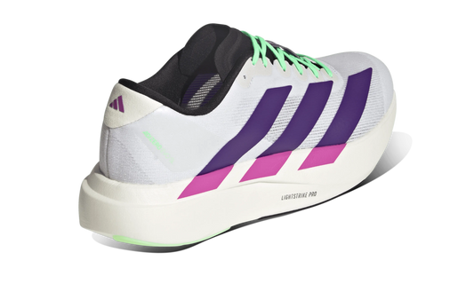 Newcop Adidas Adizero Evo Sl White Purple Lime Burst Zapatillas 2
