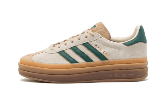 Newcop Adidas Gazelle Bold Magic Beige Collegiate Green Zapatillas 1