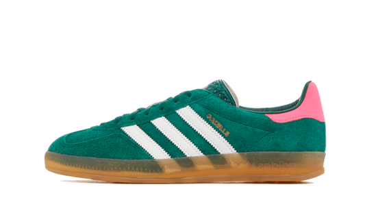 Newcop Adidas Gazelle Indoor Collegiate Green Lucid Pink Zapatillas 1
