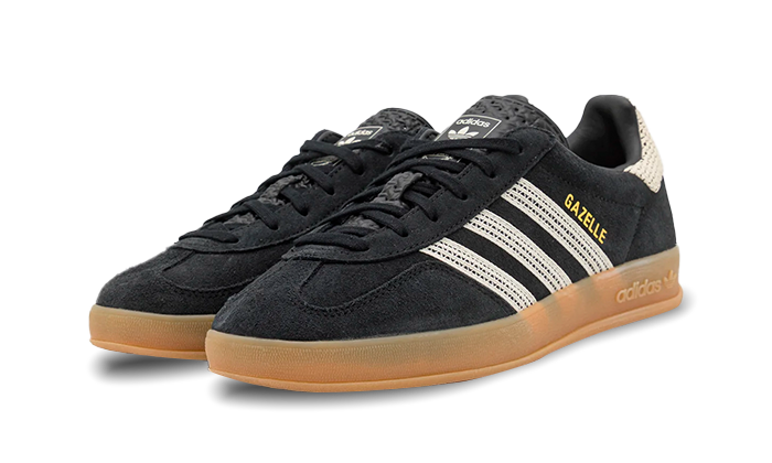 Newcop Adidas Gazelle Indoor Core Black Wonder White Zapatillas 2