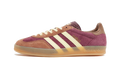 Adidas Gazelle Indoor Maroon Almost Yellow