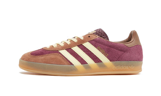 Newcop Adidas Gazelle Indoor Maroon Almost Yellow Zapatillas 1