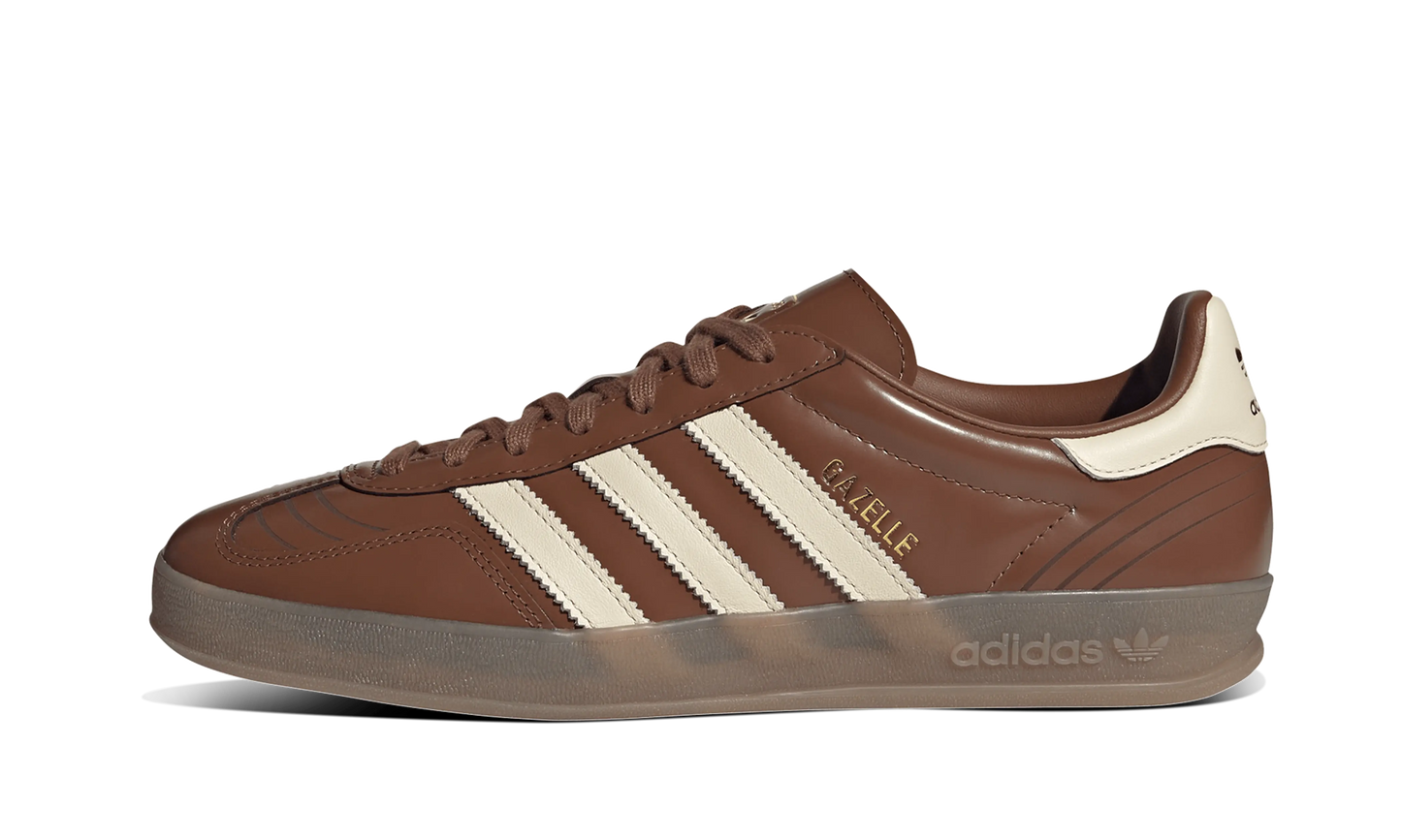 Newcop Adidas Gazelle Indoor Preloved Brown Wonder White Gum Zapatillas 1