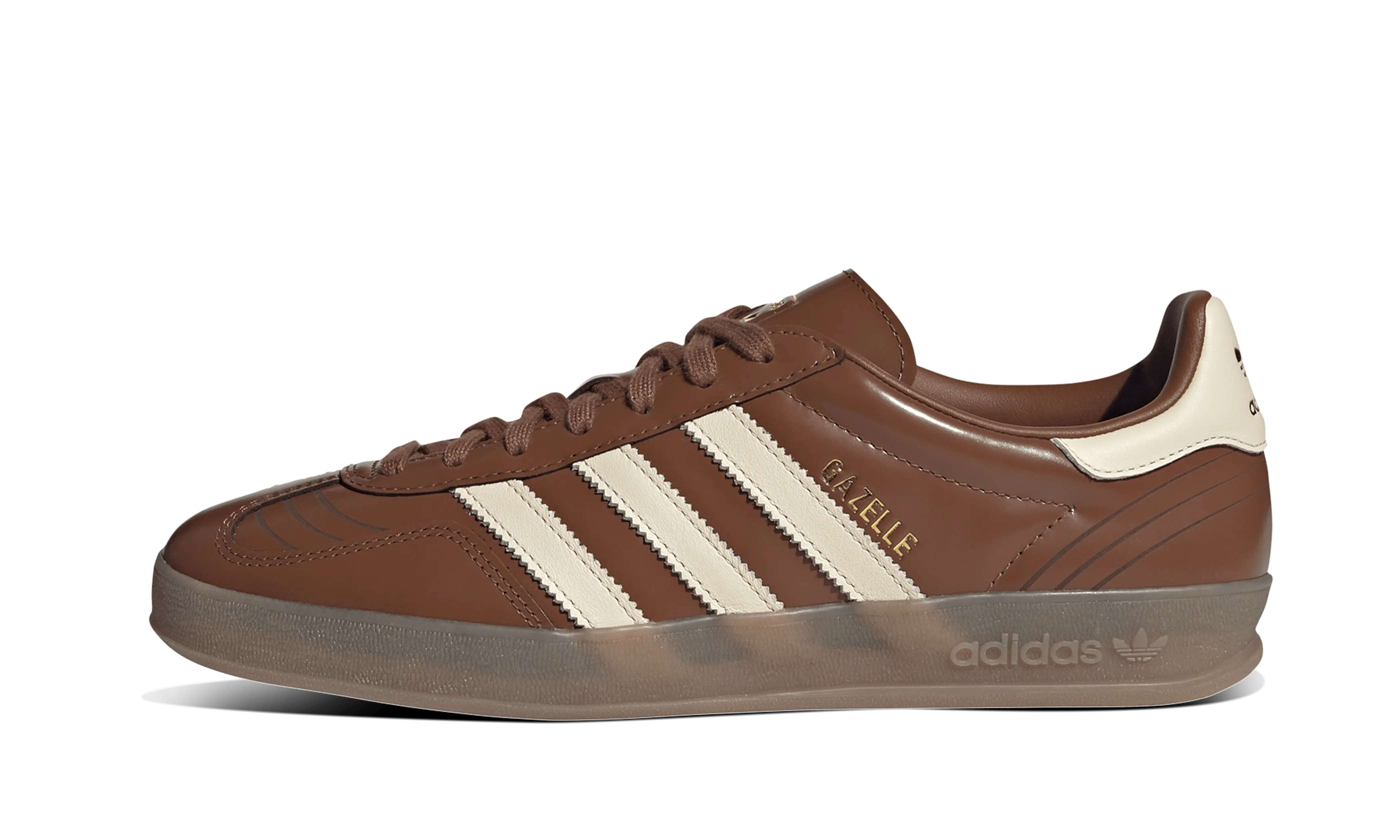 Newcop Adidas Gazelle Indoor Preloved Brown Wonder White Gum Zapatillas 1