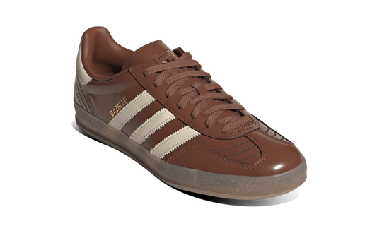 Newcop Adidas Gazelle Indoor Preloved Brown Wonder White Gum Zapatillas 3