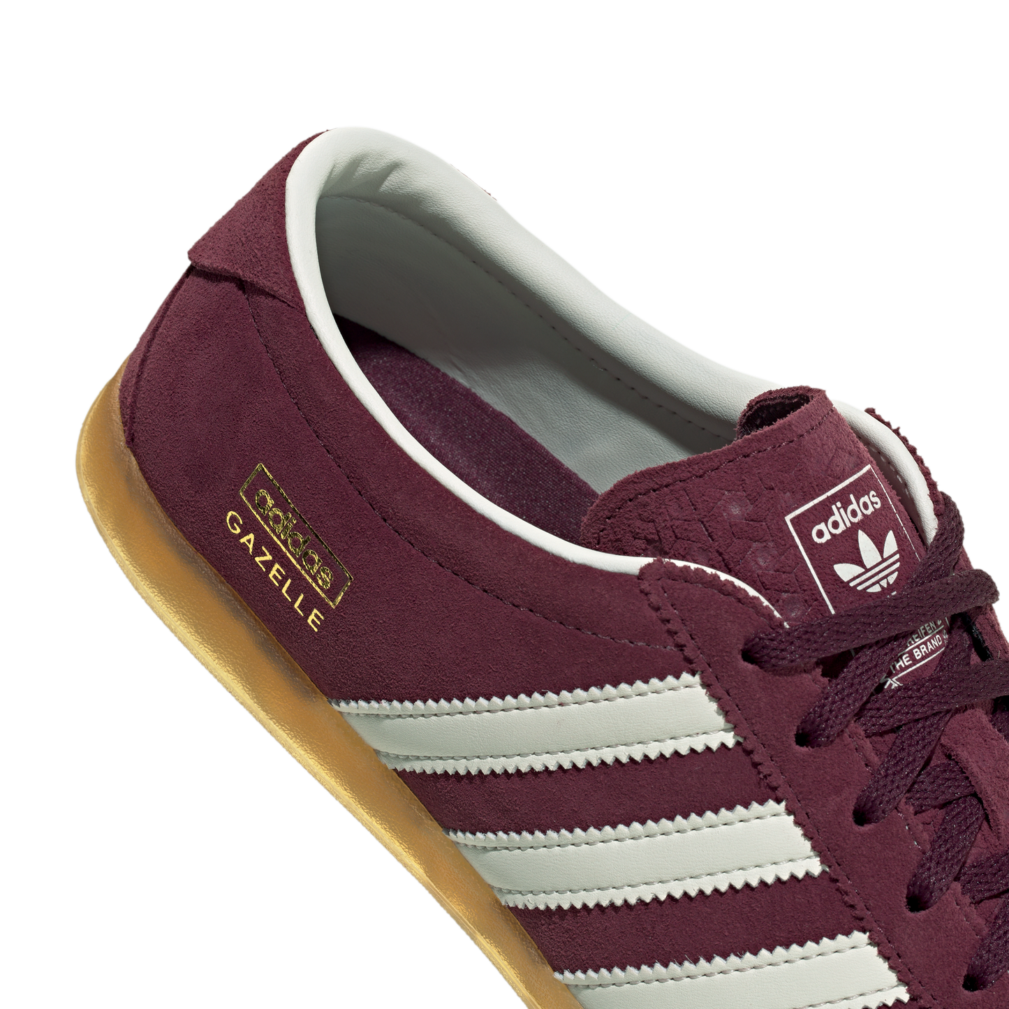 Newcop Adidas Gazelle Lo Pro Maroon White Zapatillas 5