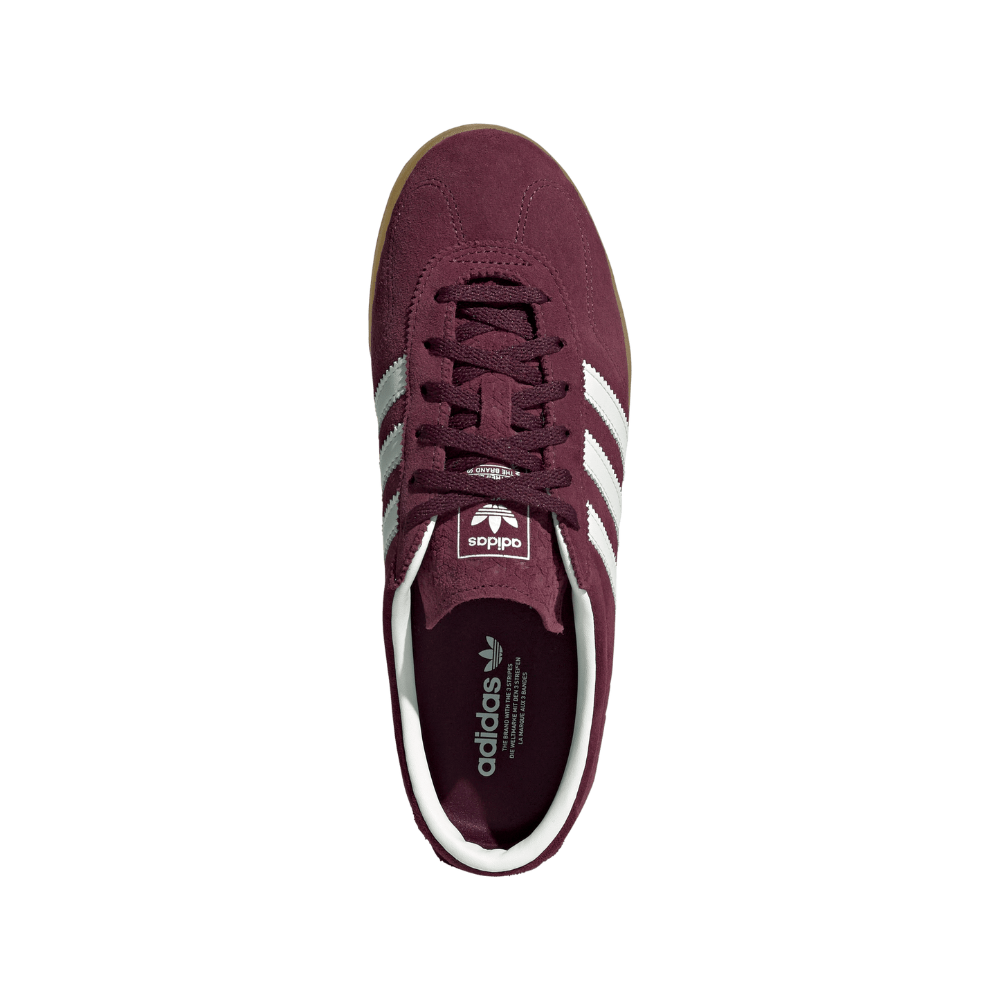 Newcop Adidas Gazelle Lo Pro Maroon White Zapatillas 6