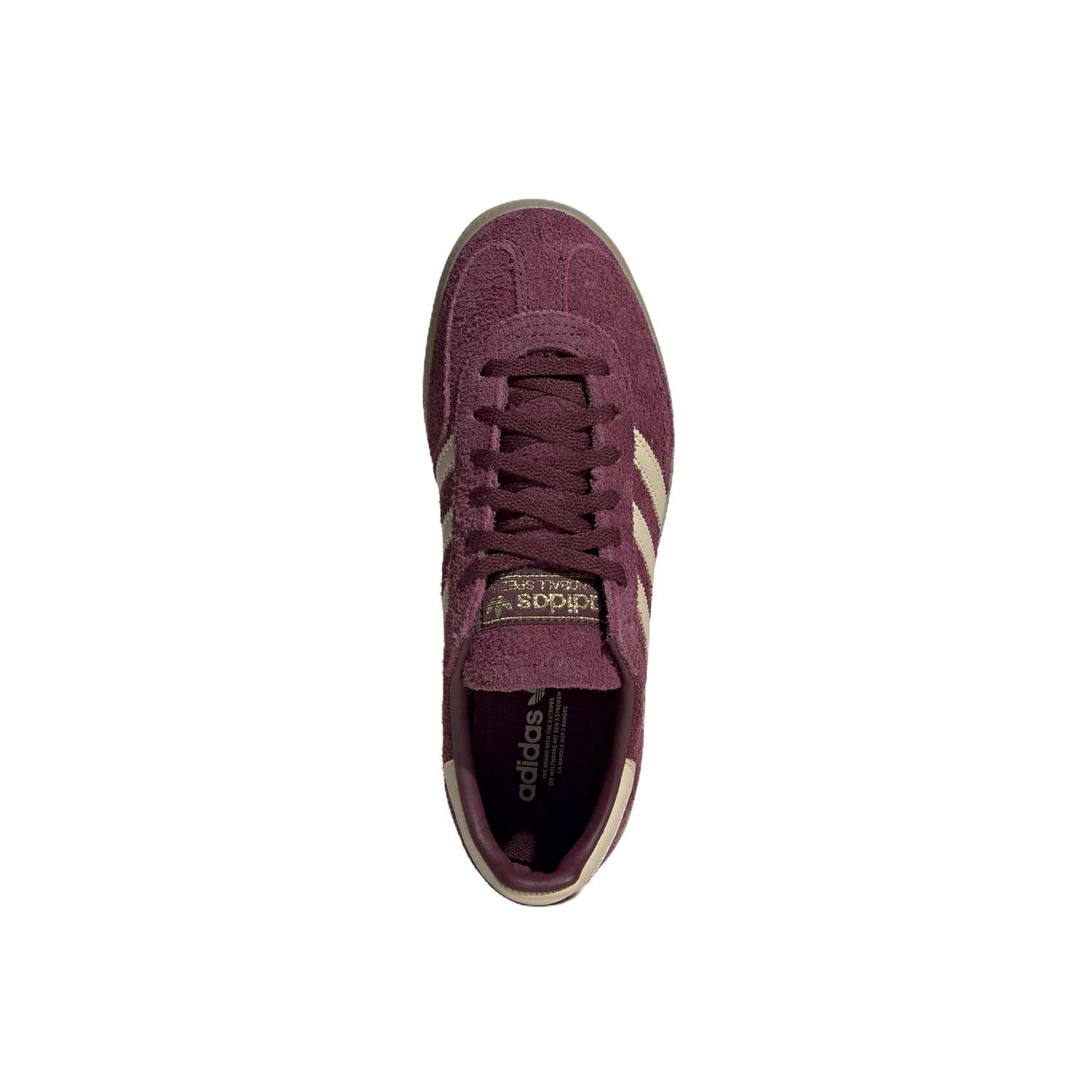 Newcop Adidas Handball Spezial W Maroon Warm Vanilla Zapatillas 5