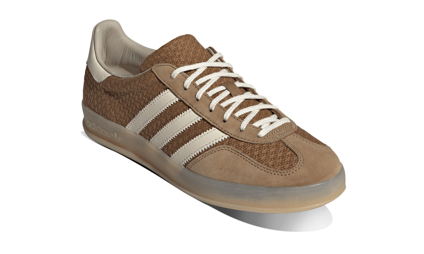 Newcop Adidas Mujer Gazelle Indoor Brown Desert Wonder White Zapatillas 2