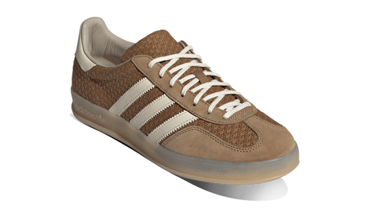 Newcop Adidas Mujer Gazelle Indoor Brown Desert Wonder White Zapatillas 2