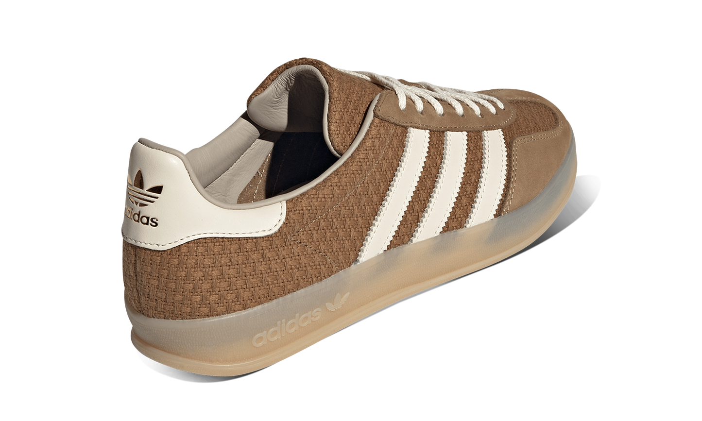 Newcop Adidas Mujer Gazelle Indoor Brown Desert Wonder White Zapatillas 3