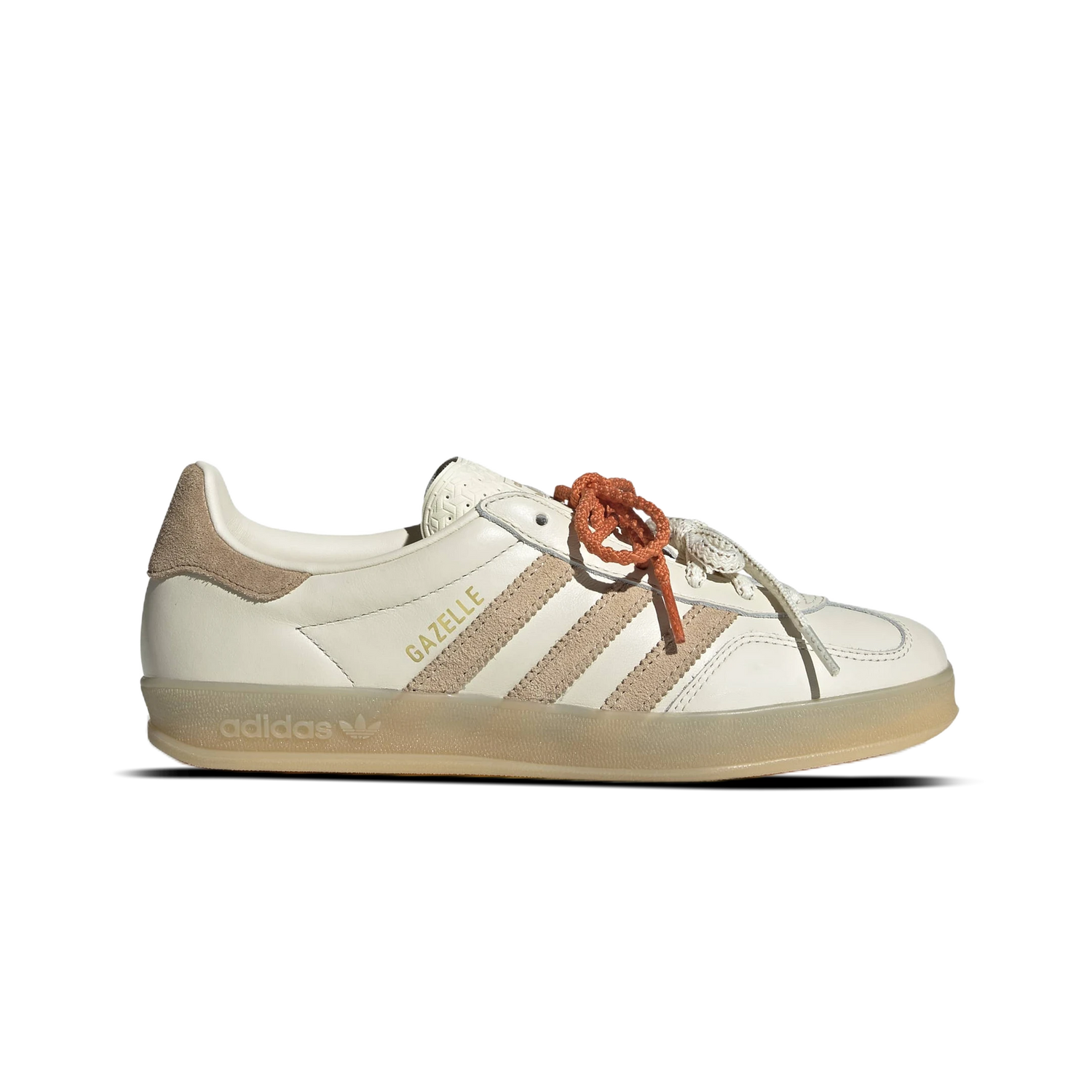 Newcop Adidas Mujer Gazelle Indoor Crew White Magic Beige Zapatillas 1