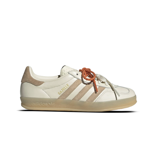 Newcop Adidas Mujer Gazelle Indoor Crew White Magic Beige Zapatillas 1