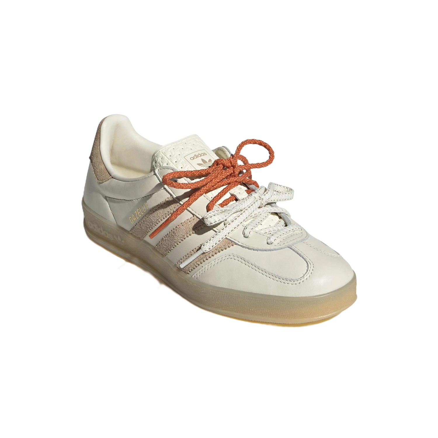 Newcop Adidas Mujer Gazelle Indoor Crew White Magic Beige Zapatillas 2