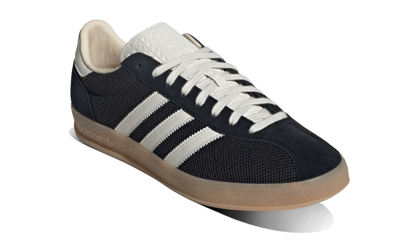 Newcop Adidas Mujer Gazelle Indoor Pro Core Black Off White Warm Sandstone Zapatillas 2