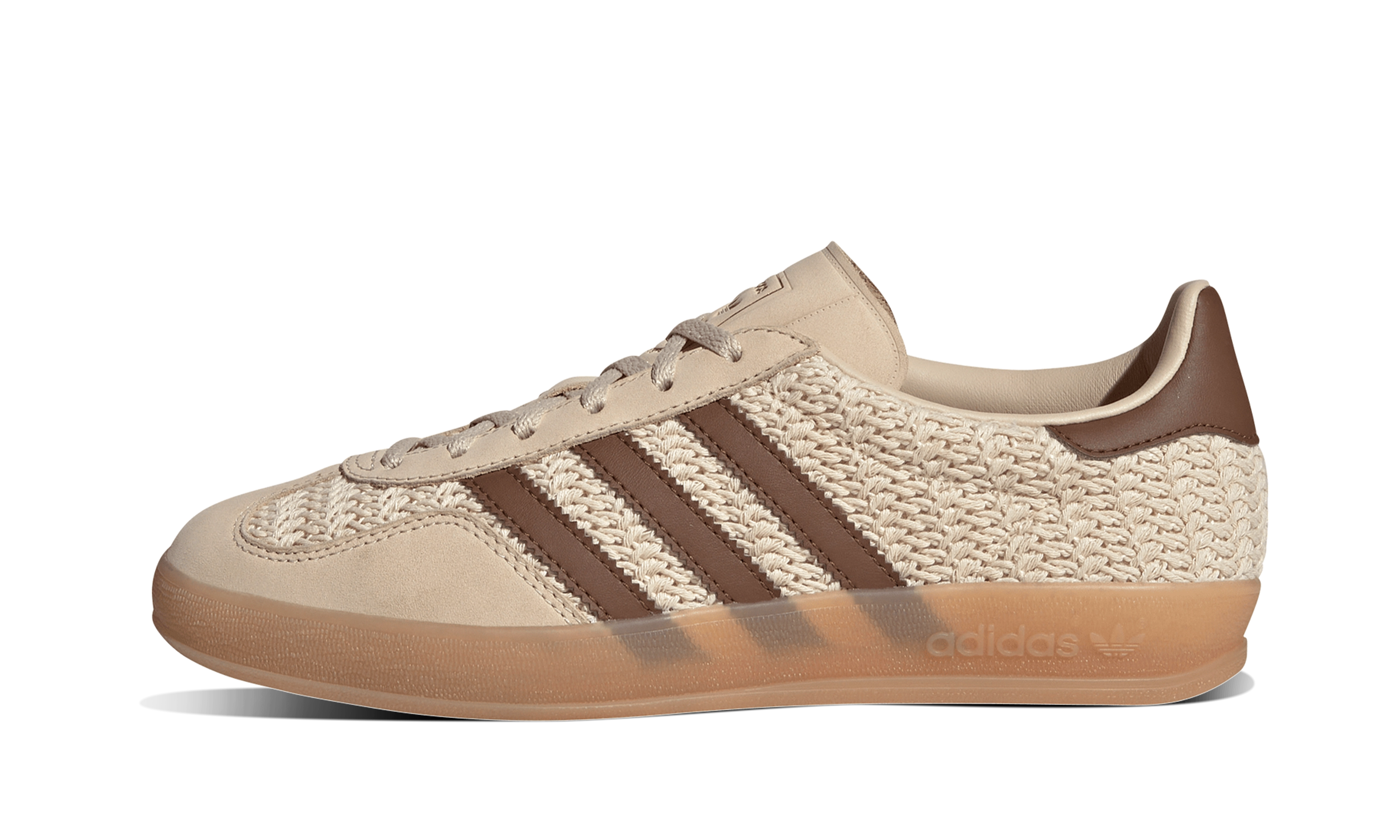 Newcop Adidas Mujer Gazelle Indoor Sand Strata Premium Brown Zapatillas 1