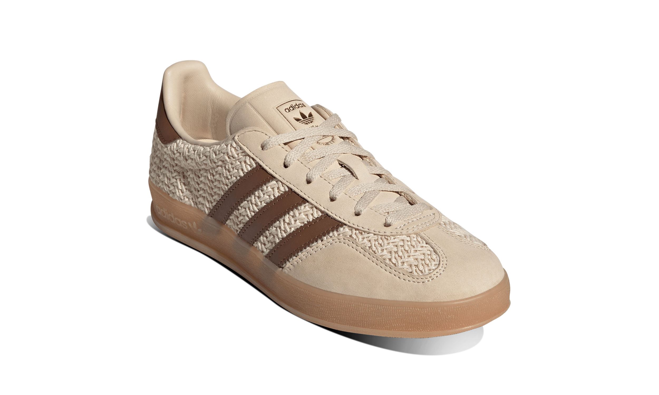 Newcop Adidas Mujer Gazelle Indoor Sand Strata Premium Brown Zapatillas 3