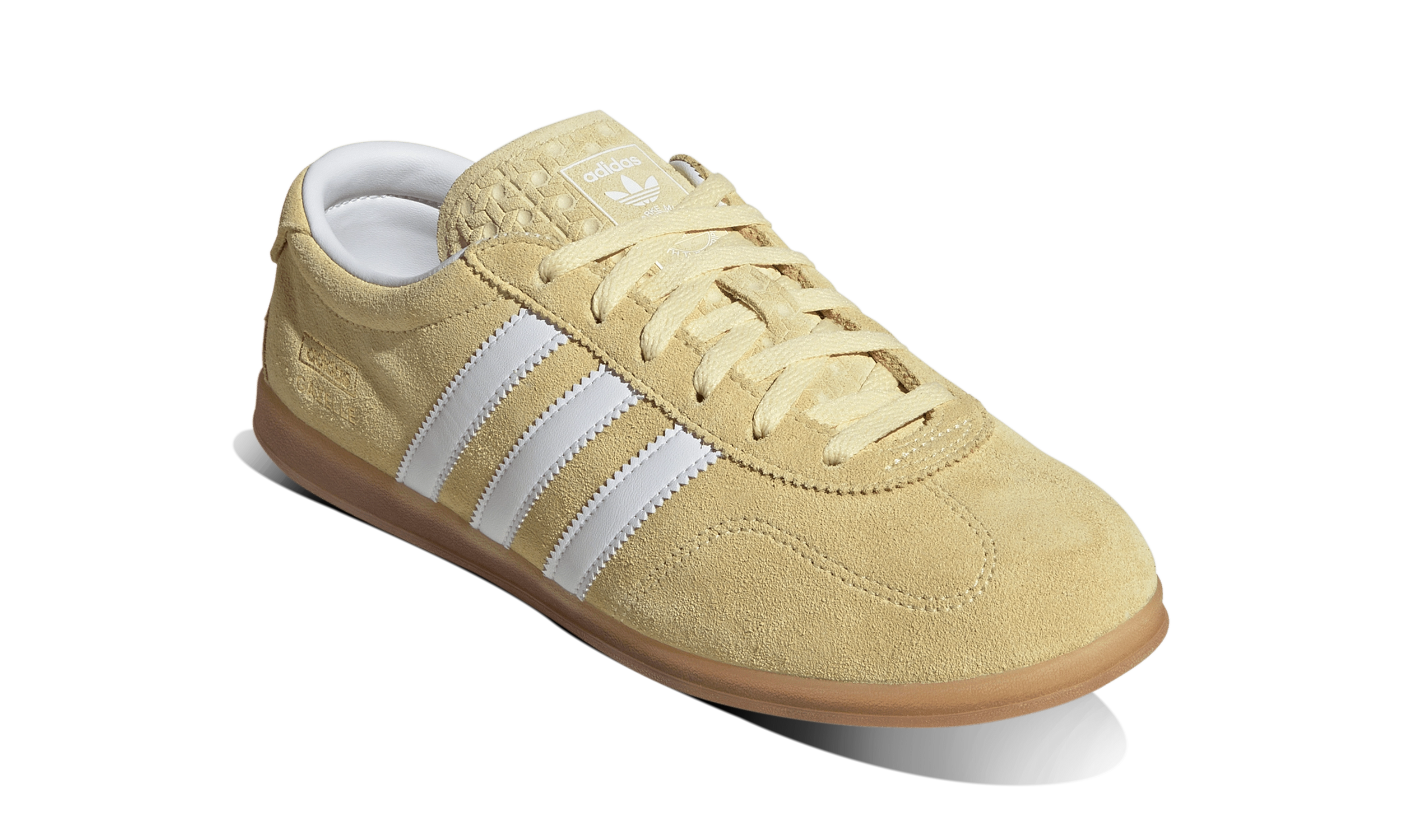 Newcop Adidas Mujer Gazelle Lo Pro Almost Yellow Cloud White Zapatillas 2