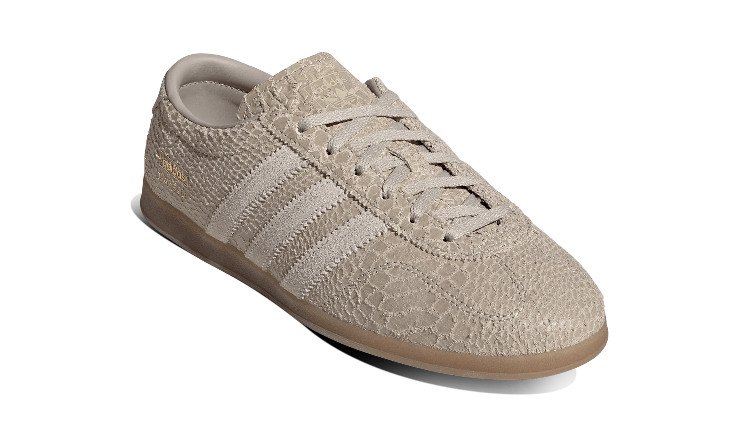 Newcop Adidas Mujer Gazelle Lo Pro Aluminium Beige Zapatillas 2