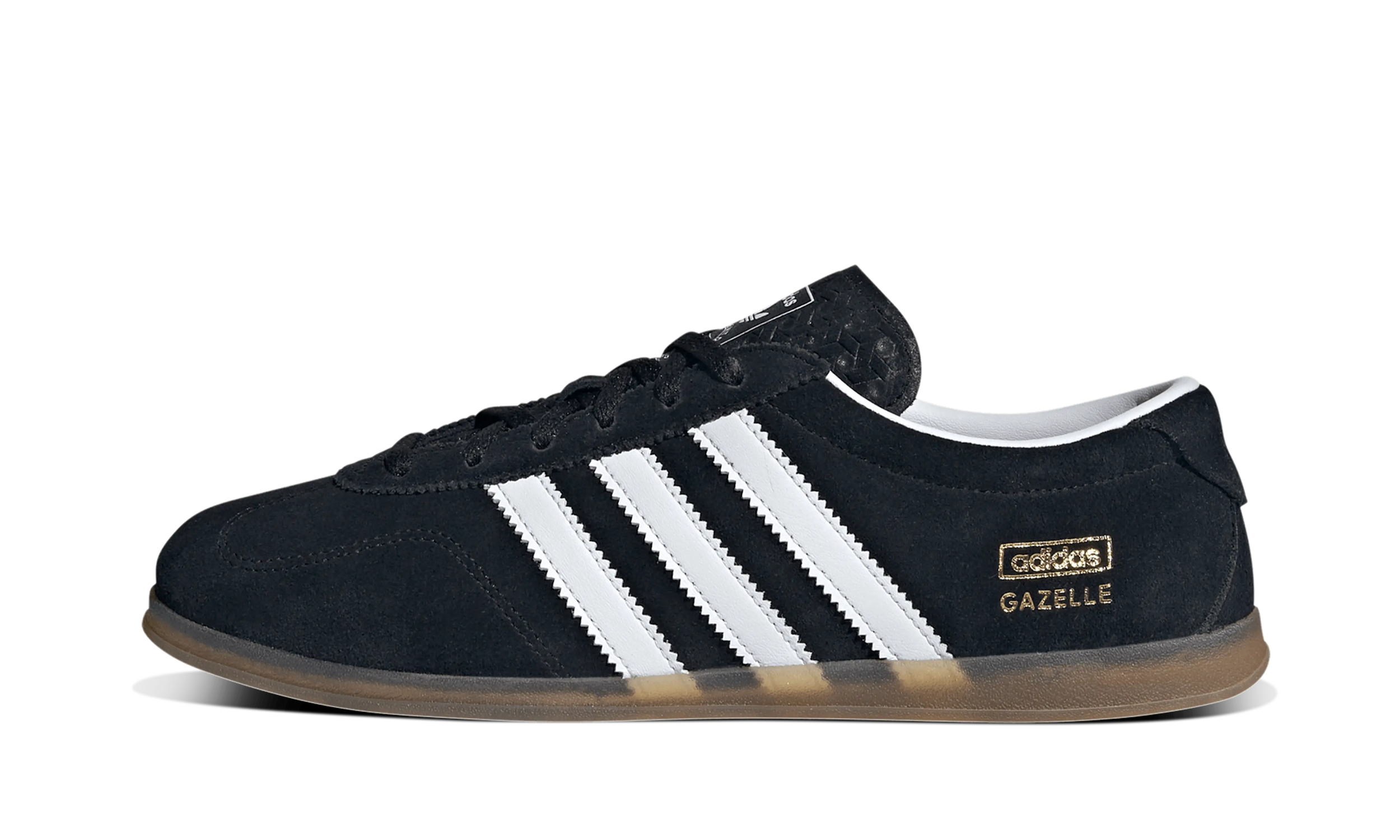 Newcop Adidas Mujer Gazelle Lo Pro Black White Gum Zapatillas 1