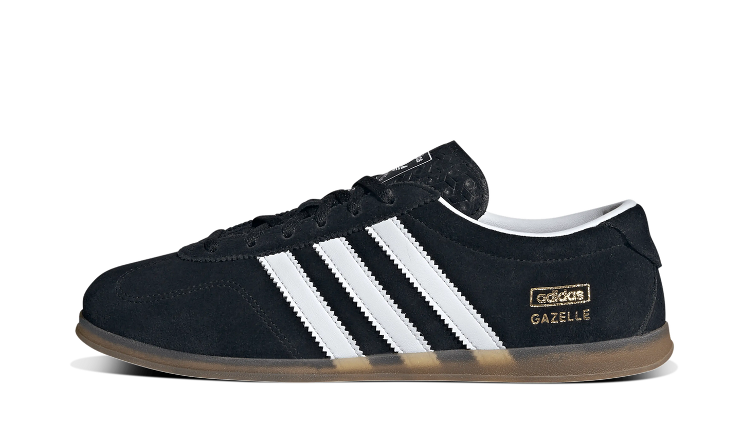 Newcop Adidas Mujer Gazelle Lo Pro Black White Gum Zapatillas 1