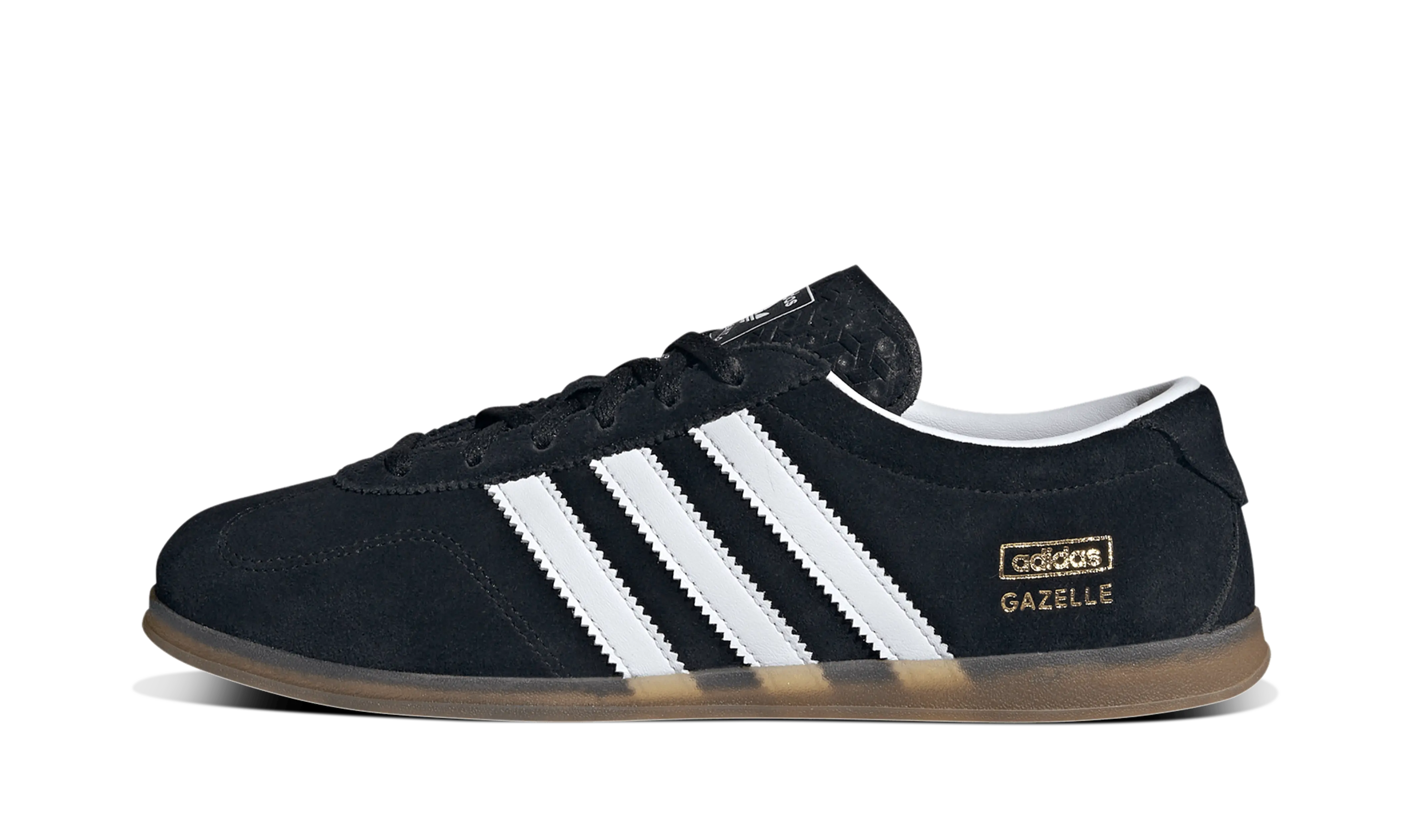 Newcop Adidas Mujer Gazelle Lo Pro Black White Gum Zapatillas 1